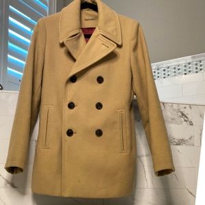 Calvin Klein Caramel Pea Coat